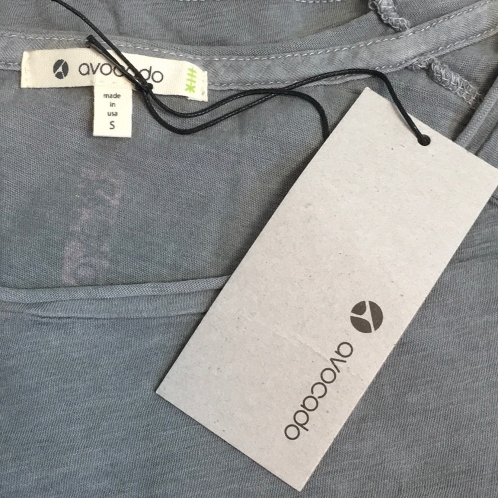 Avocado Do It With Love Tee in Sterling Grey - Picture 6 of 9